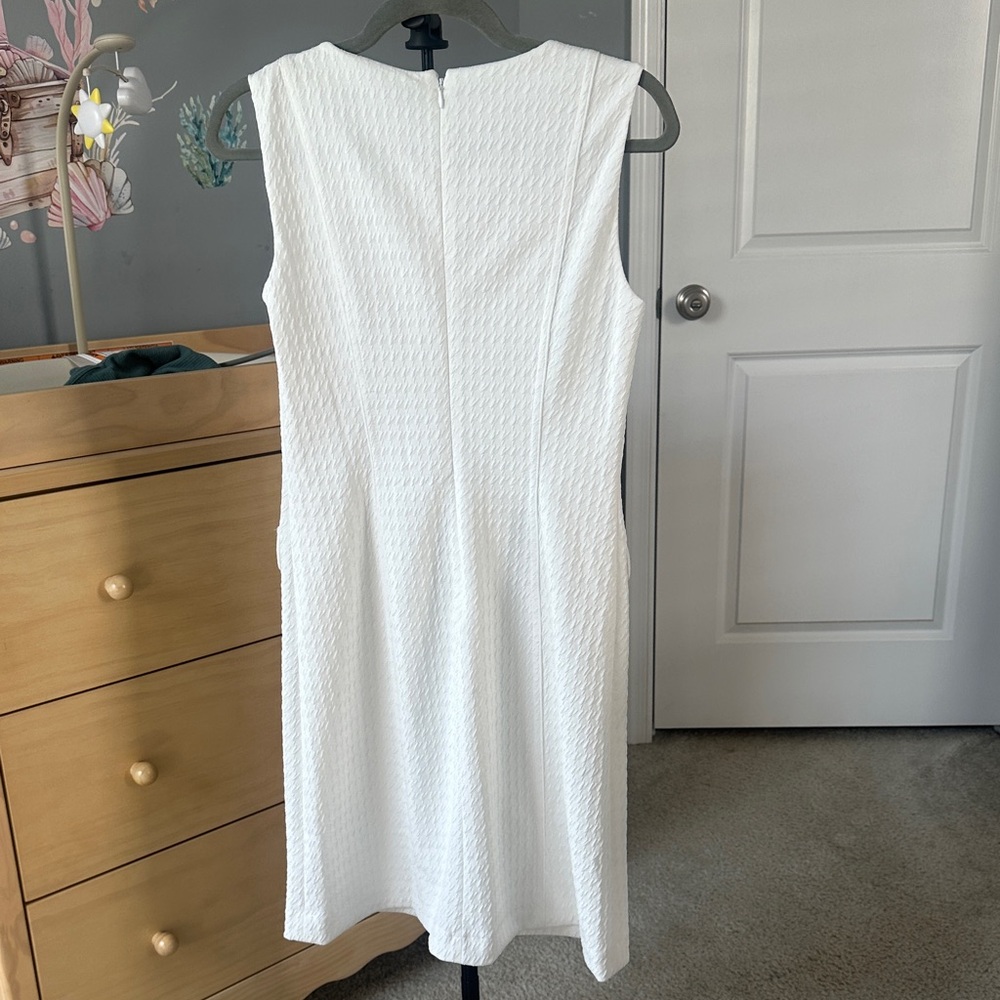 White Tommy Hilfiger Dress Size 4 NWT - Picture 5 of 6